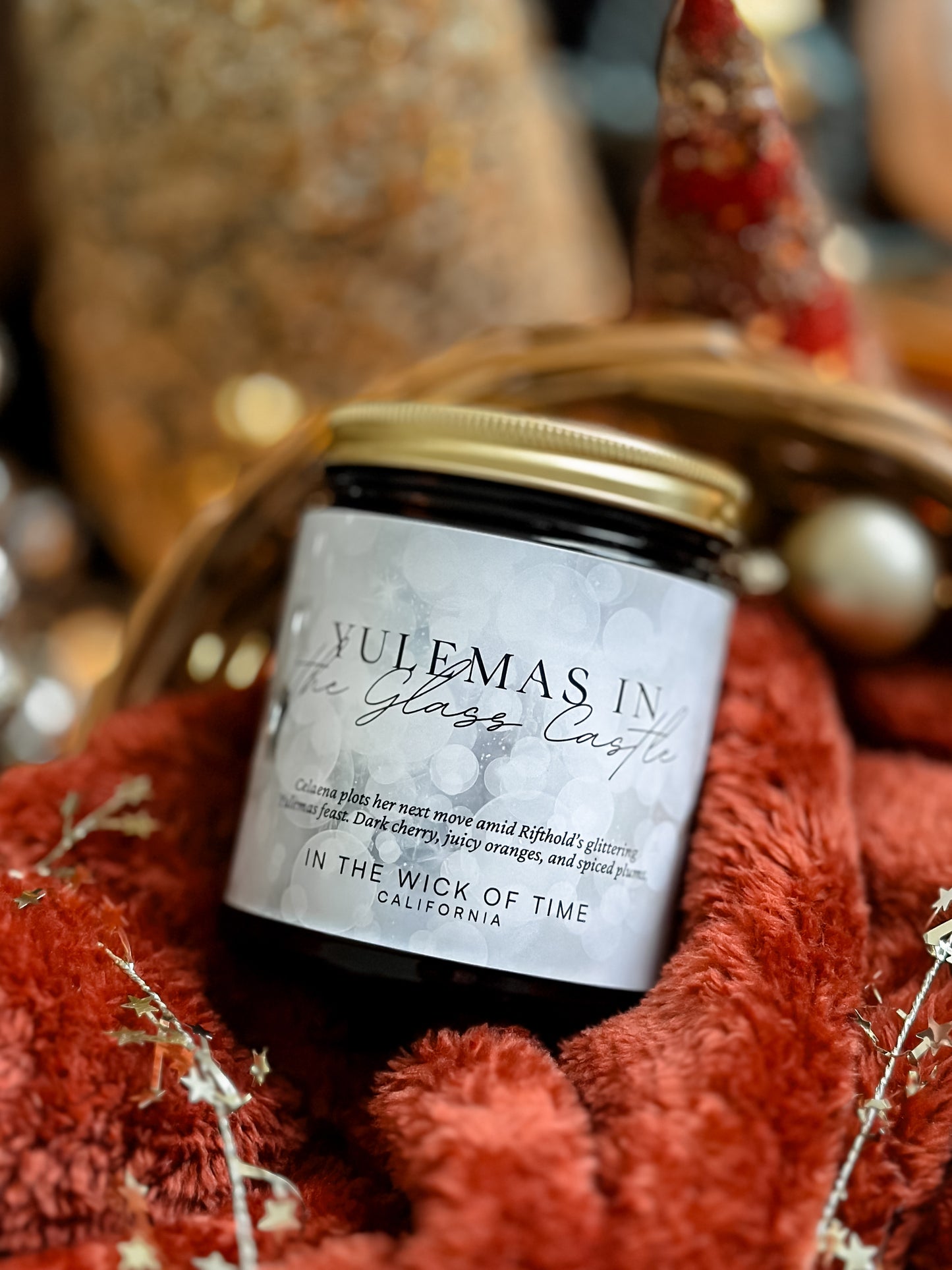 Yulemas in the Glass Castle Candle