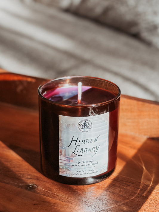 Hidden Library Candle - 10 oz