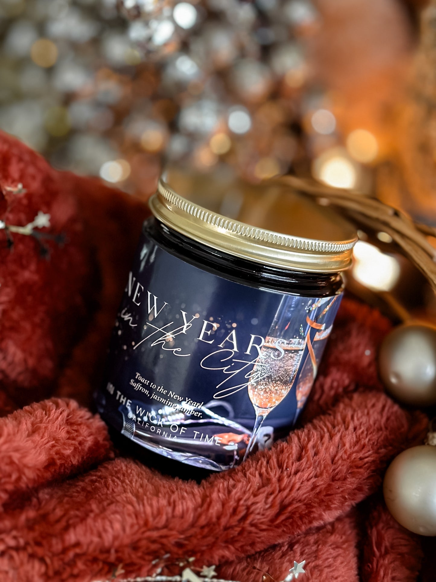 New Years in the City Candle