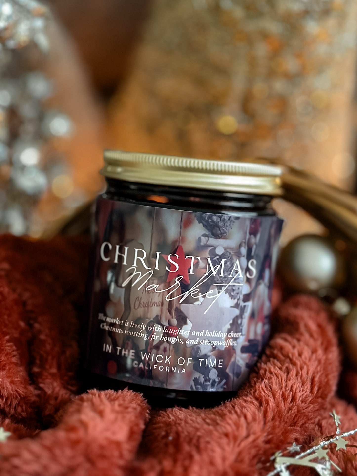 Christmas Market Candle