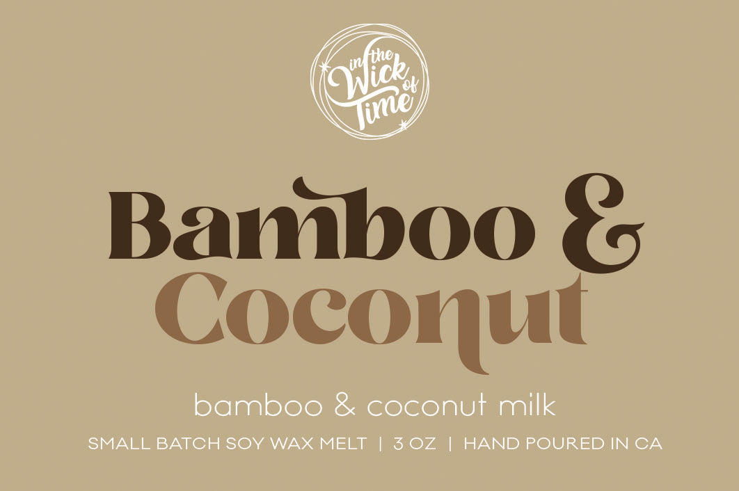 Bamboo & Coconut Wax Melt