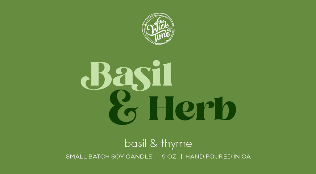 Basil & Herb Candle