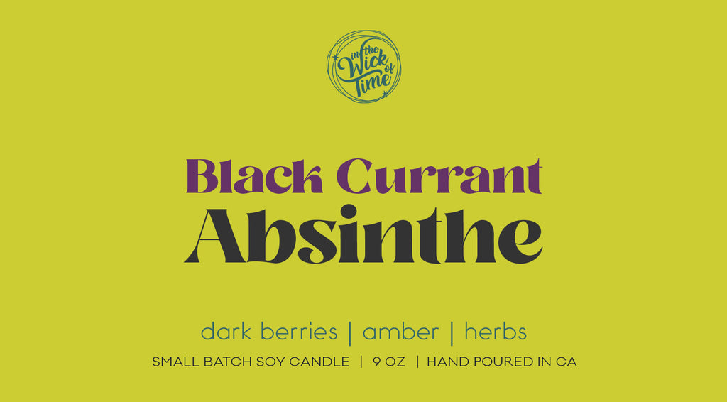 Black Currant Absinthe Candle | 9 oz