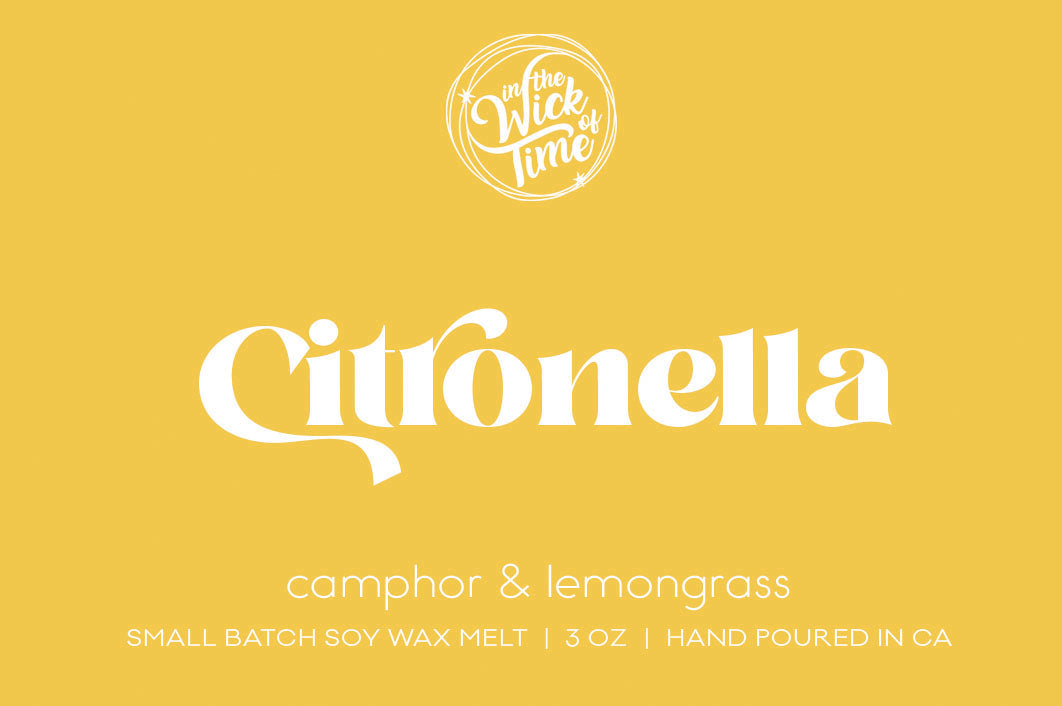 Citronella Wax Melt