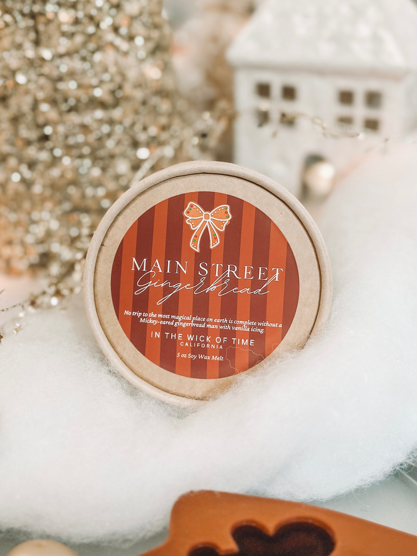 Main Street Gingerbread Wax Melt Cup