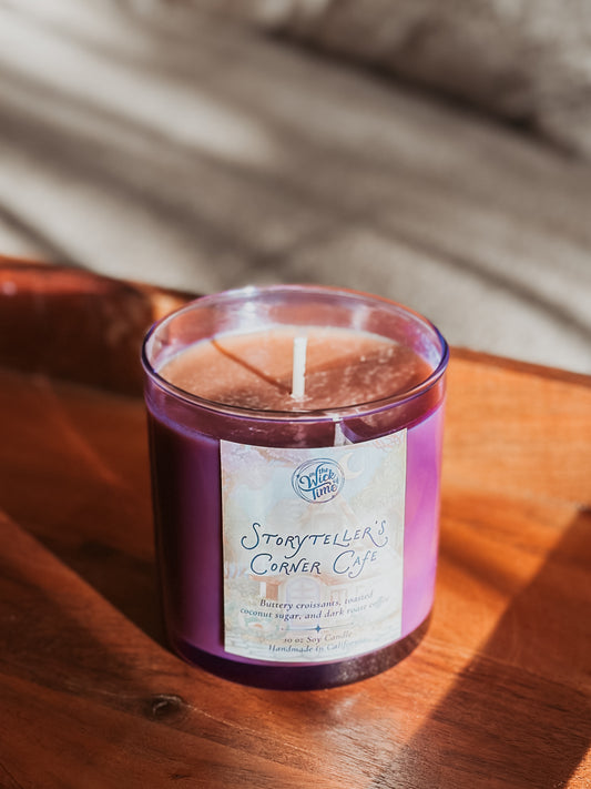 Storyteller's Corner Cafe Candle - 10 oz