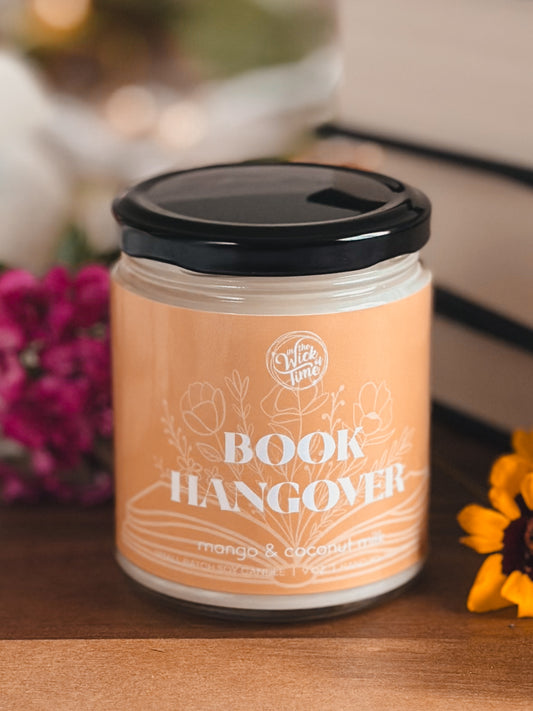 Book Hangover Candle 9 OZ
