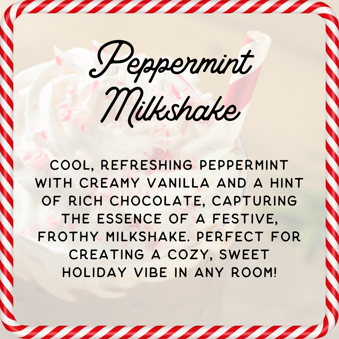 Peppermint Milkshake Candle - 16 oz