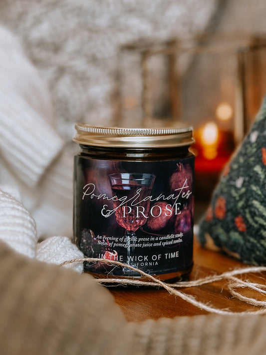 Pomegranates & Prose Candle