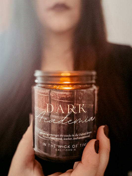 Dark Academia Candle