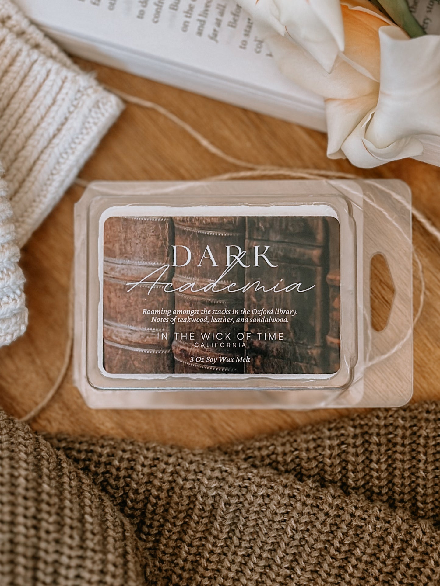 Dark Academia Wax Melt