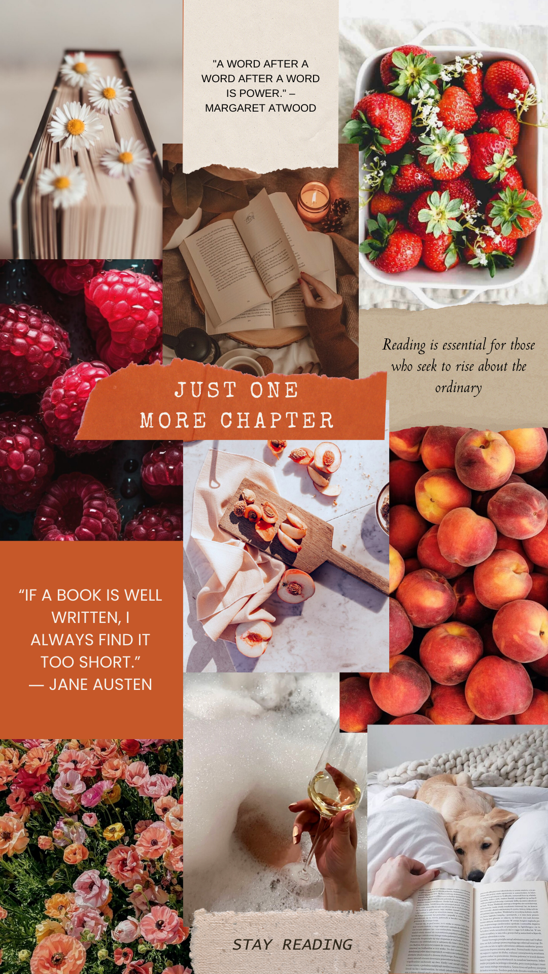 Just One More Chapter Candle 9 OZ