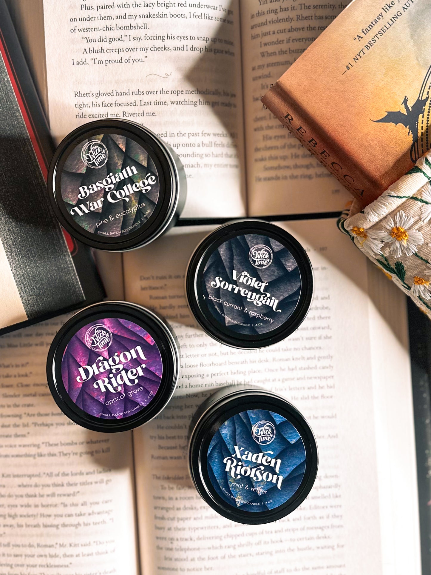 Xaden Riorson 4 oz Candle