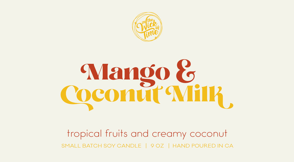 Mango & Coconut Milk Candle