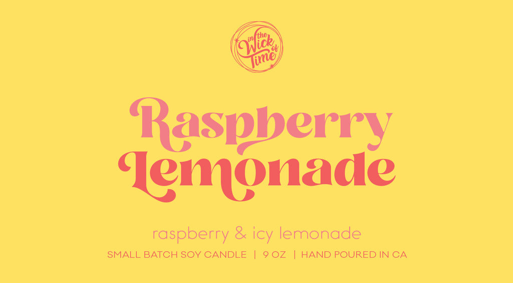 Raspberry Lemonade Candle