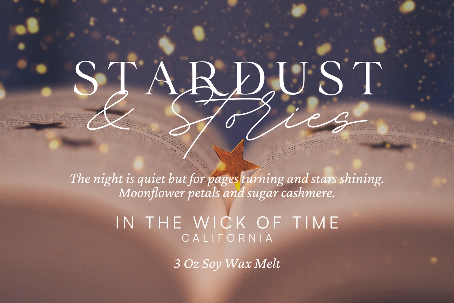 Stardust and Stories Wax Melt