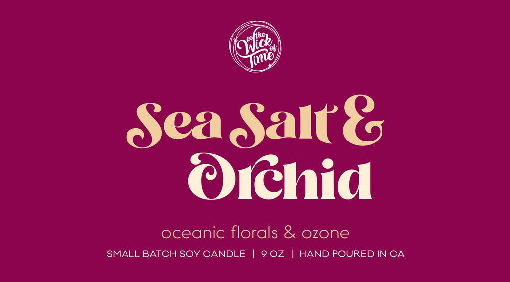 Sea Salt & Orchid Candle