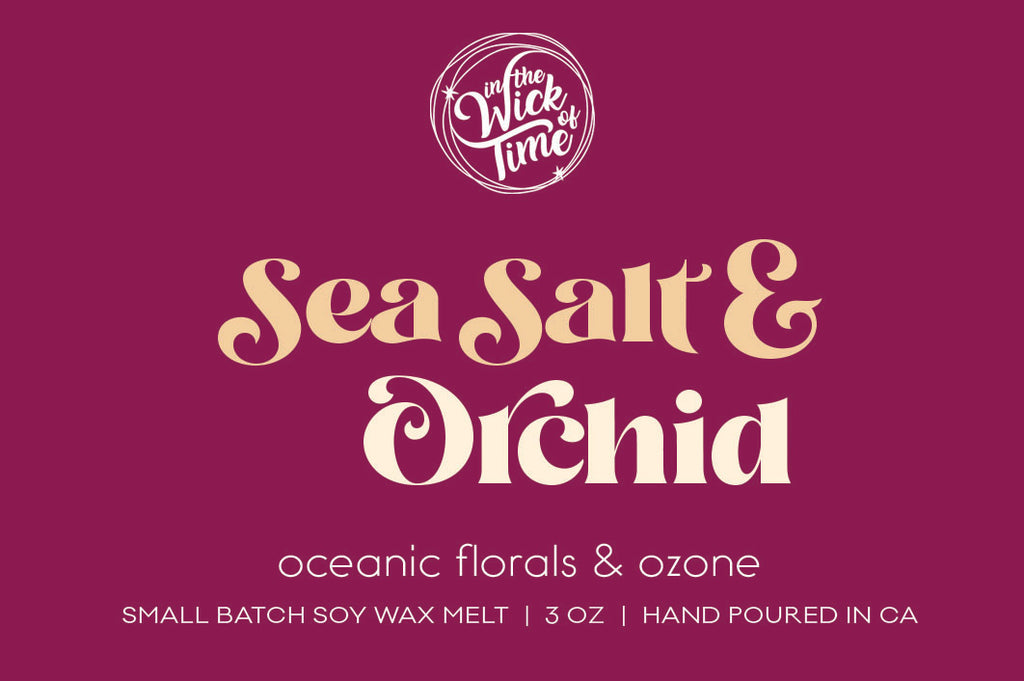 Sea Salt & Orchid Wax Melt