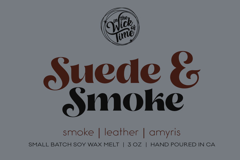 Suede & Smoke Wax Melt