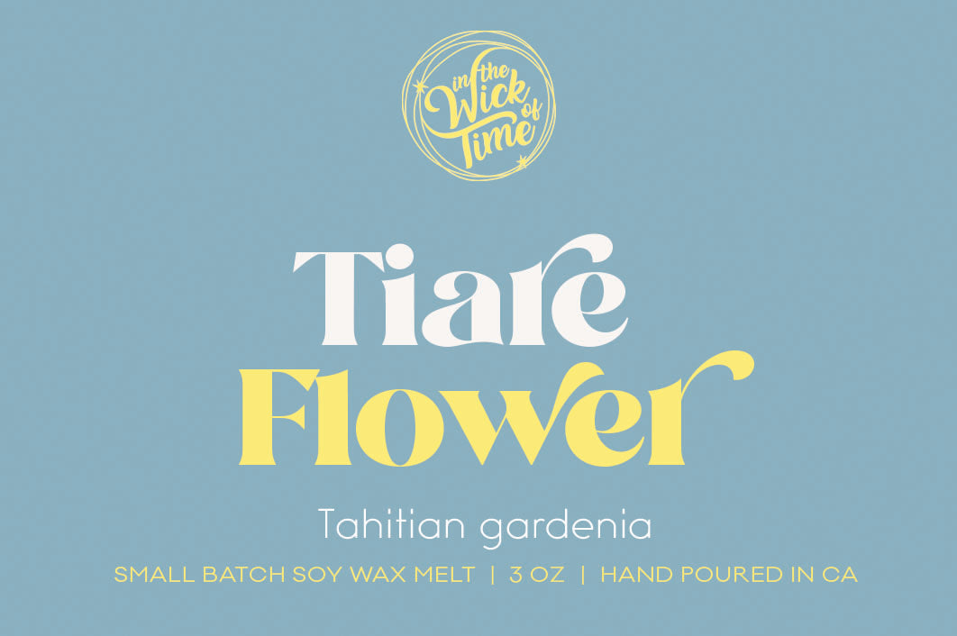 Tiare Flower Wax Melt