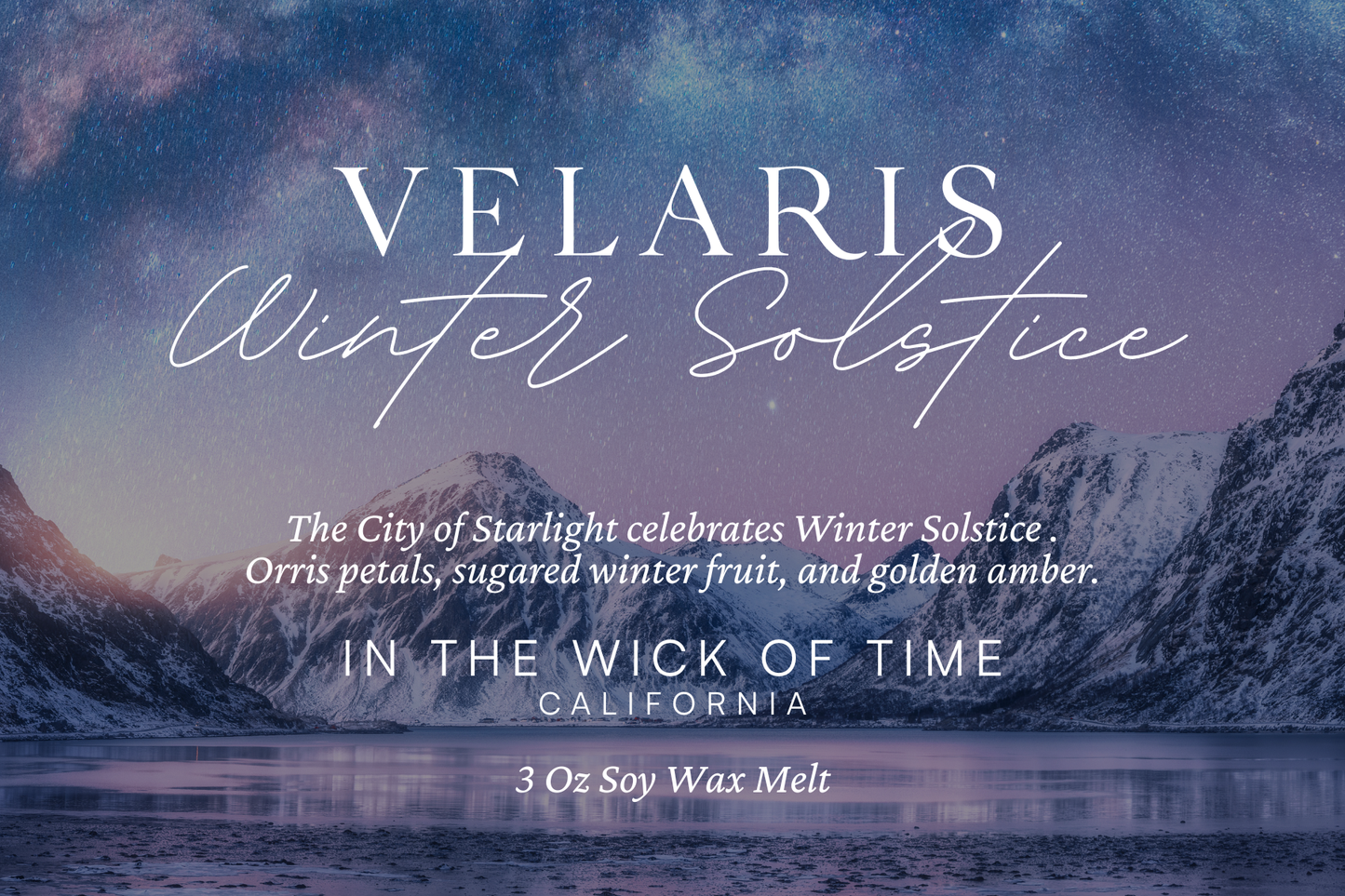 Velaris Winter Solstice Wax Melt