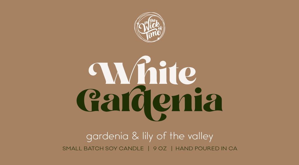 White Gardenia Candle