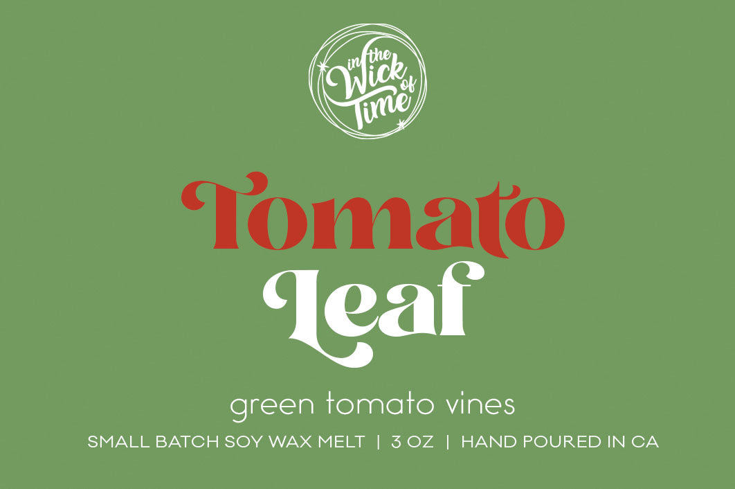 Tomato Leaf Wax Melt