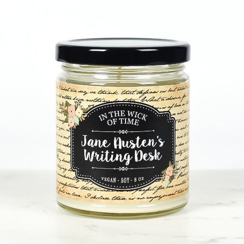 Jane Austen's Writing Desk Candle