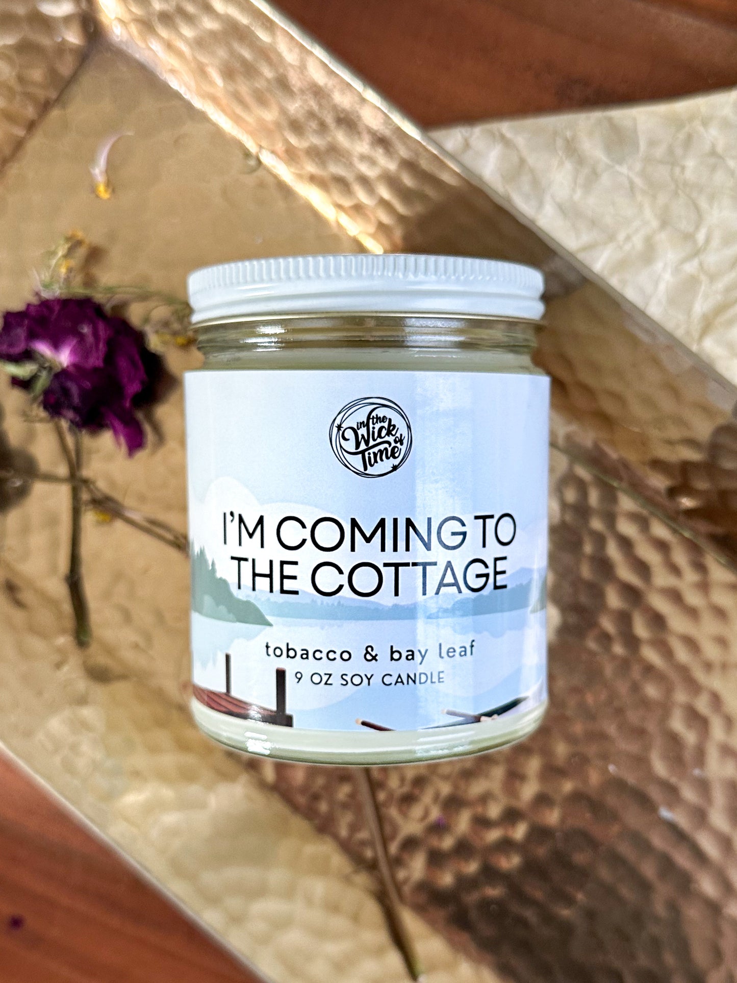 I’m Coming to the Cottage Candle