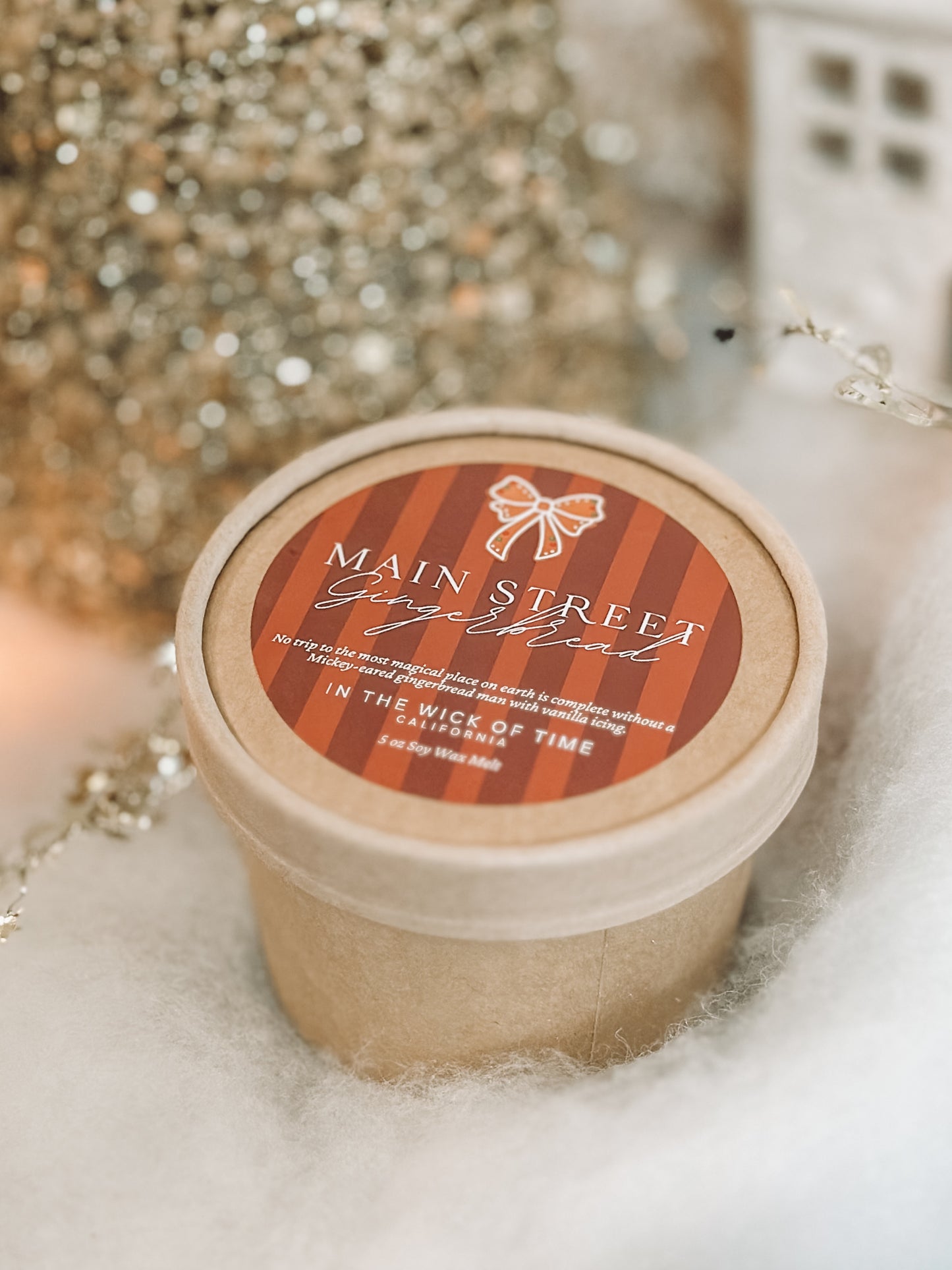 Main Street Gingerbread Wax Melt Cup