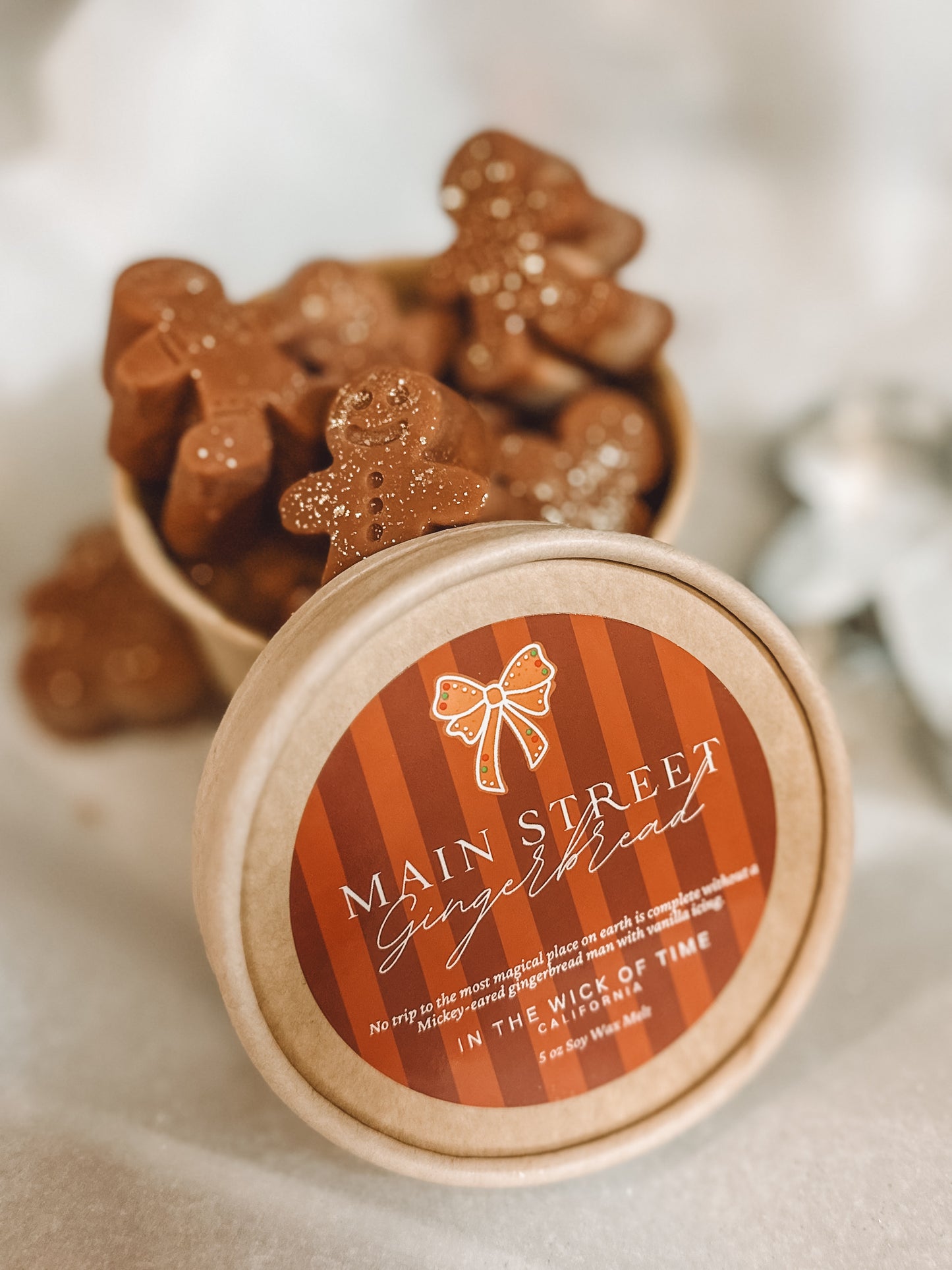 Main Street Gingerbread Wax Melt Cup