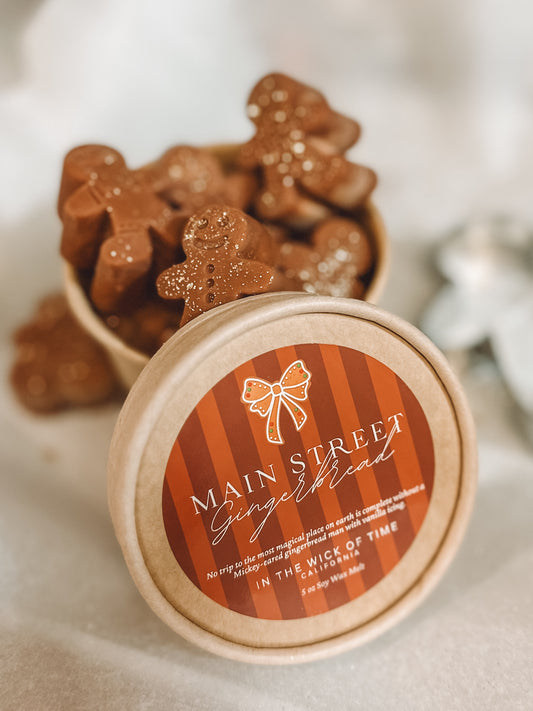 Main Street Gingerbread Wax Melt Cup