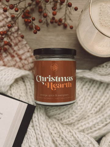 Christmas Hearth Candle