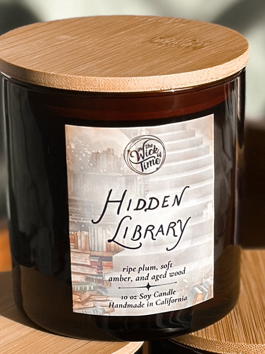 Hidden Library Candle - 10 oz