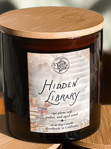 Hidden Library Candle - 10 oz