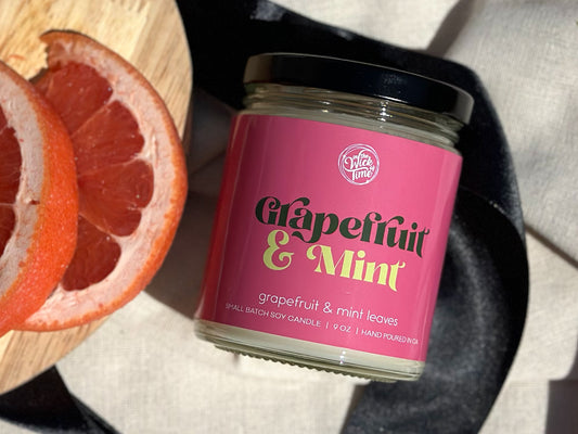 Grapefruit & Mint Candle