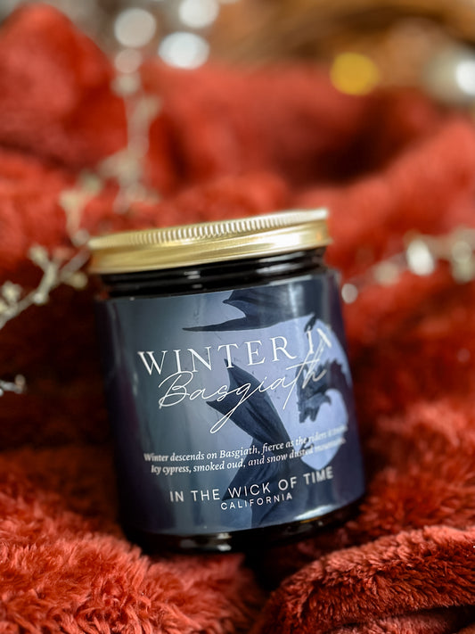 Winter in Basgiath Candle