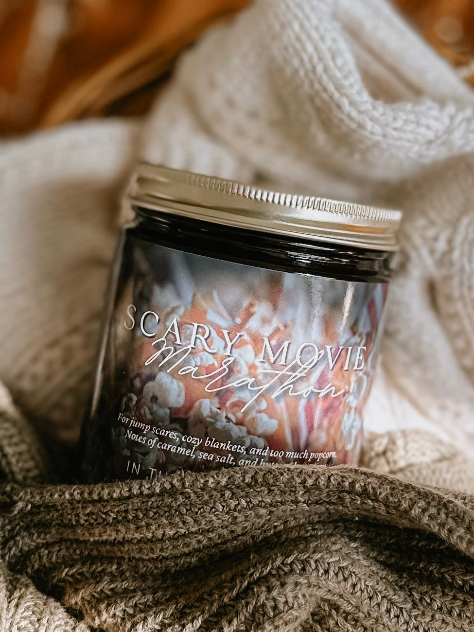 Scary Movie Marathon Candle