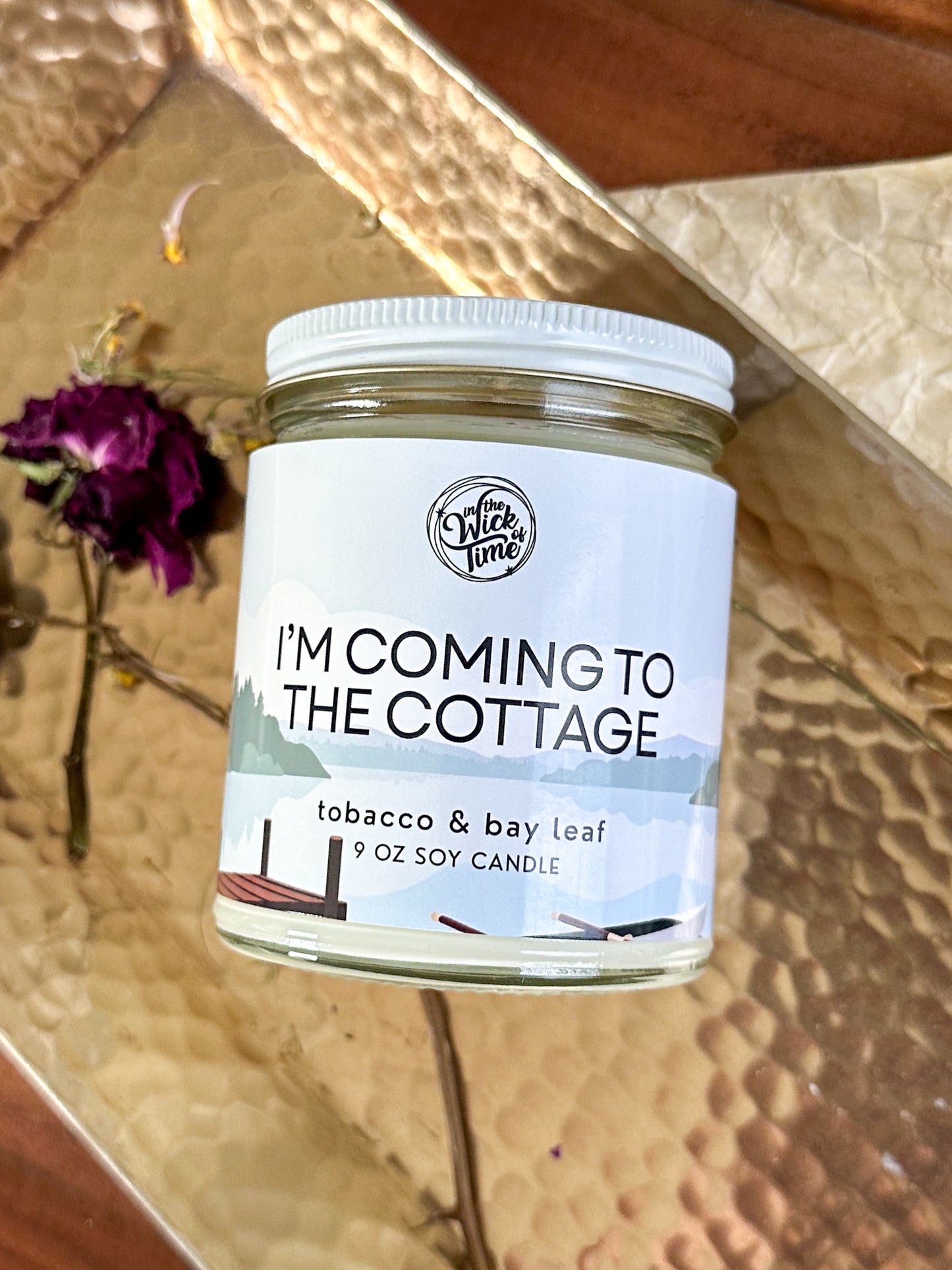 I’m Coming to the Cottage Candle