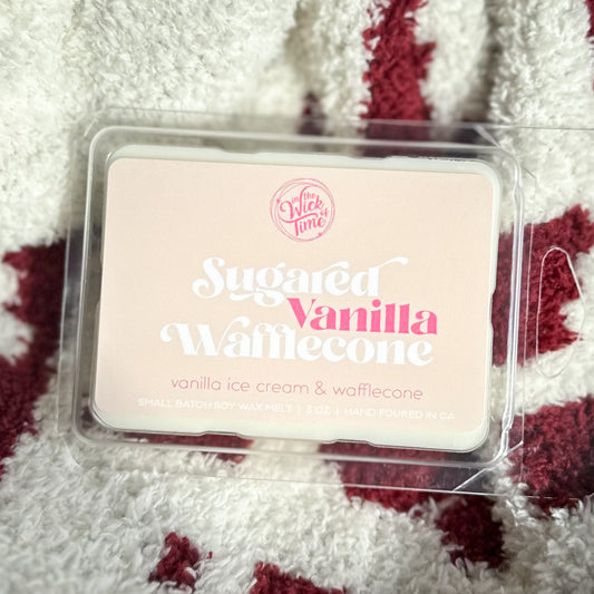 Sugared Vanilla Wafflecones Wax Melt