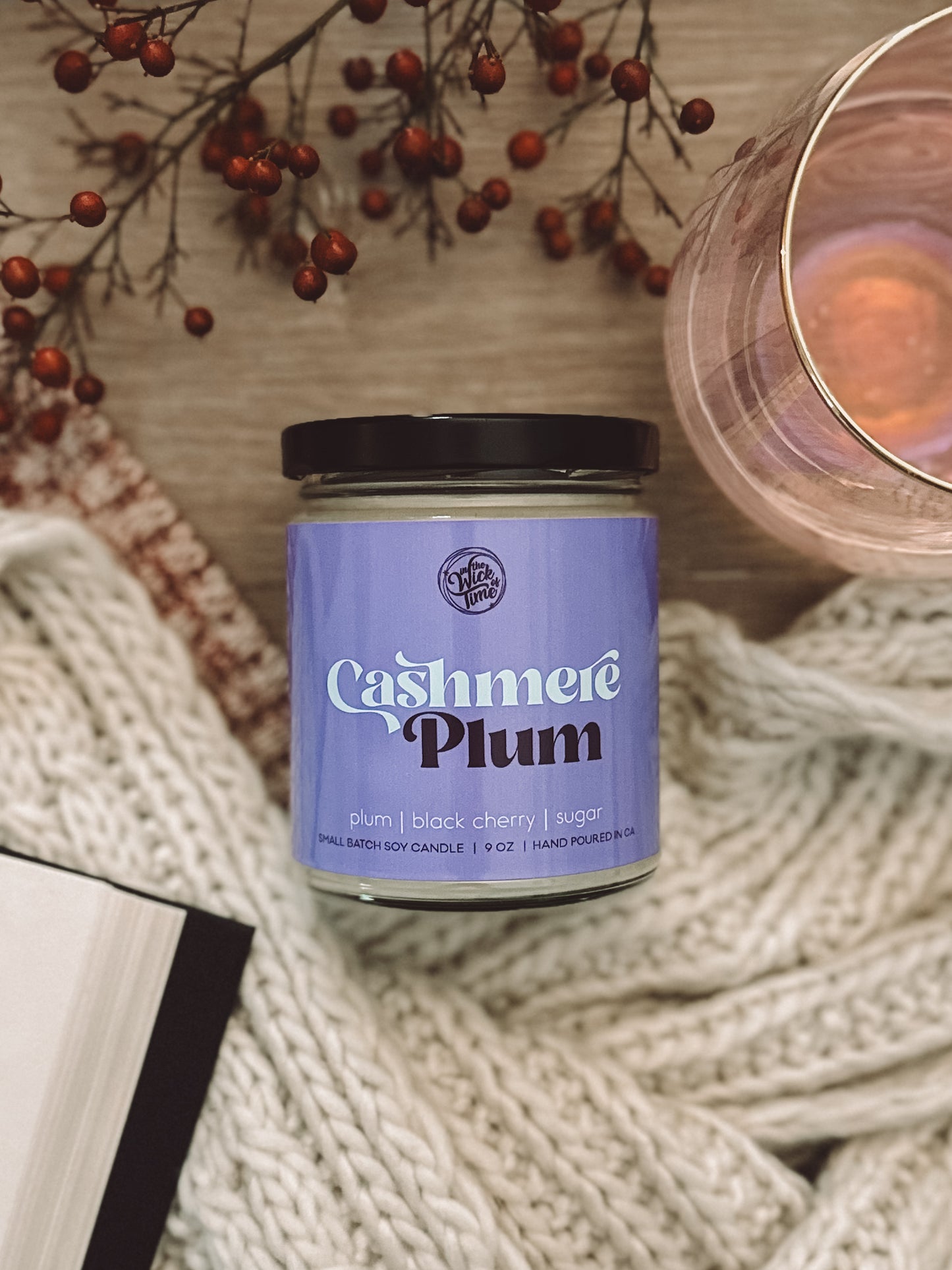Cashmere Plum Candle