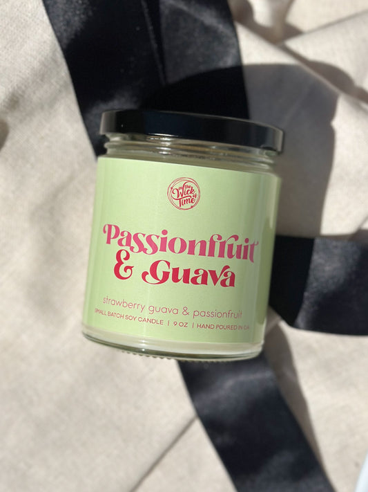 Passionfruit & Guava Candle