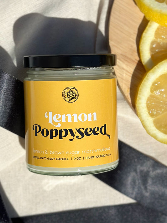 Lemon Poppyseed Candle