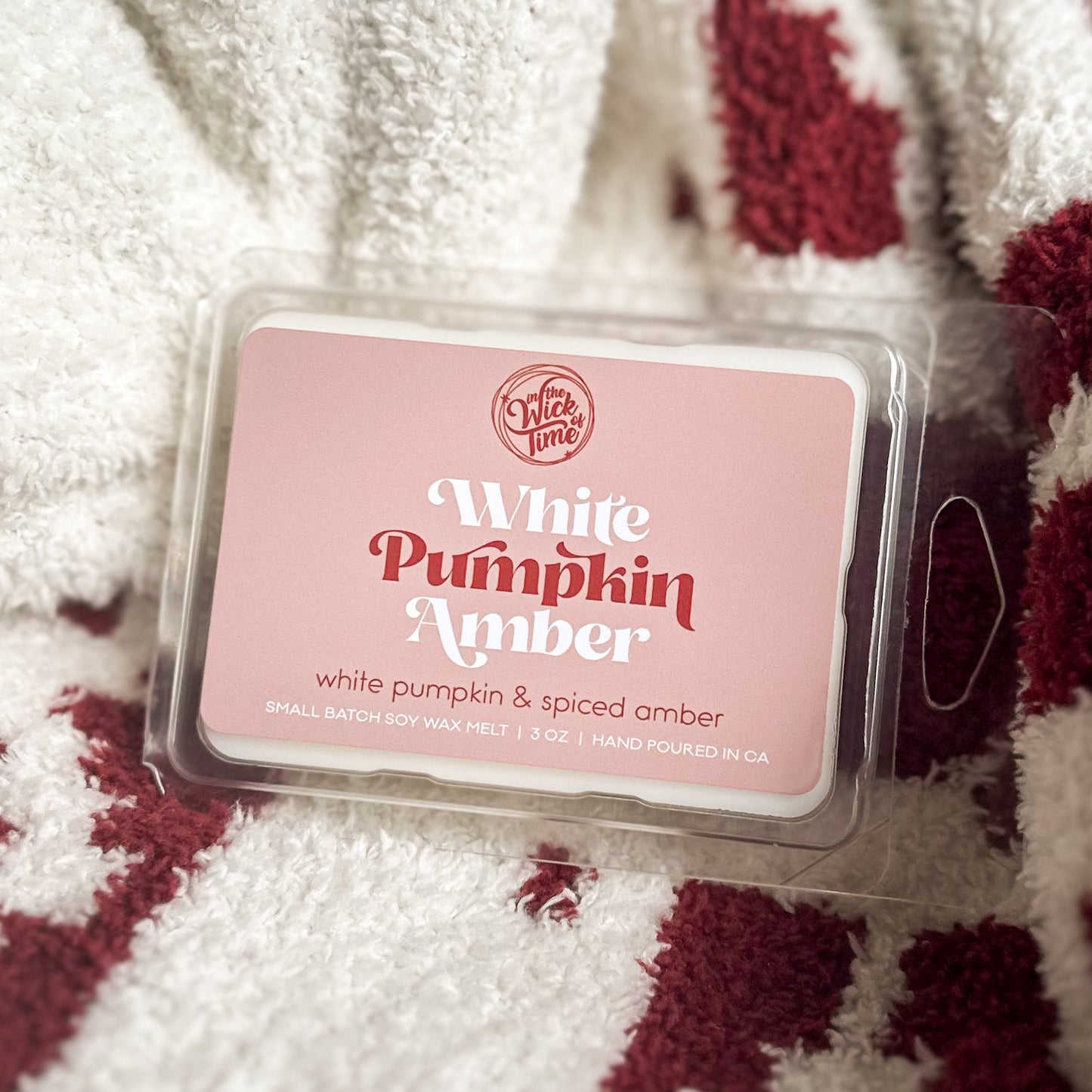 White Pumpkin Amber Wax Melt