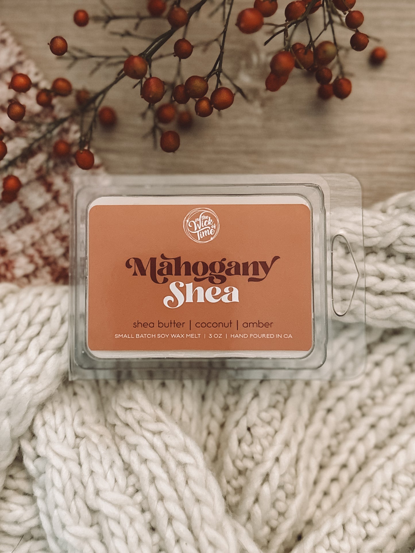 Mahogany Shea Wax Melt