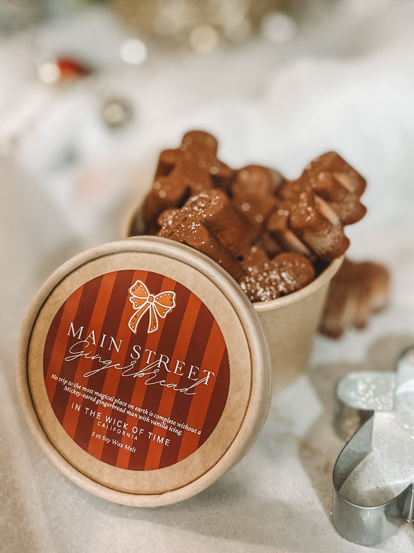 Main Street Gingerbread Wax Melt Cup