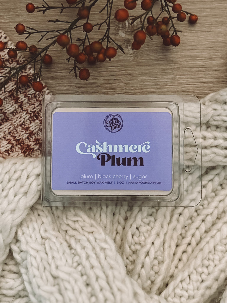 Cashmere Plum Wax Melt