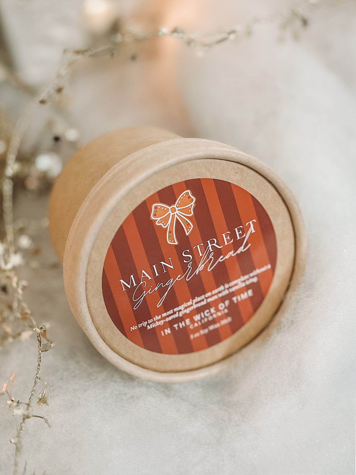 Main Street Gingerbread Wax Melt Cup