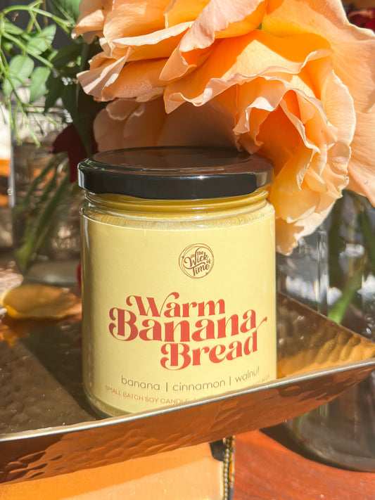 Warm Banana Bread Candle | 9 oz