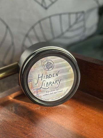 Hidden Library 4 oz Candle
